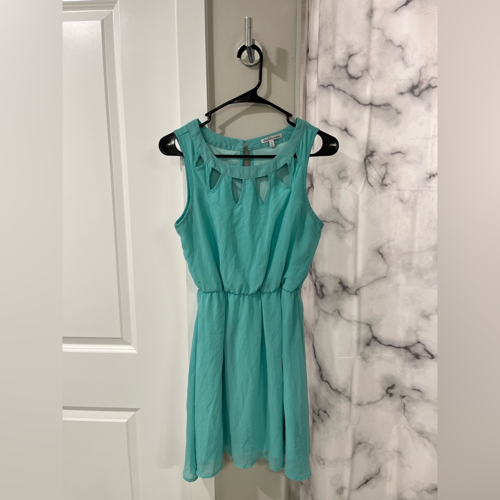 Charlotte Russe Dress with Cutout Neckline